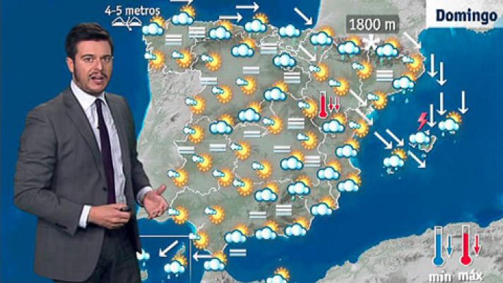 Tiempo estable en todo el país, salvo en el litoral este y Canarias