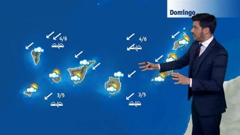 El tiempo en Canarias - 22/10/2017 