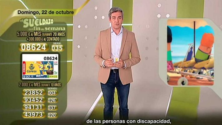 Sorteos ONCE - Sorteo ONCE - 22/10/17