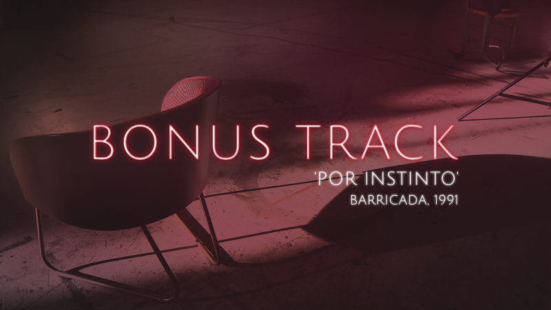 Bonus Track - 'Por instinto', Barricada con El Drogas (Teaser) - 23/10/17 - ver ahora