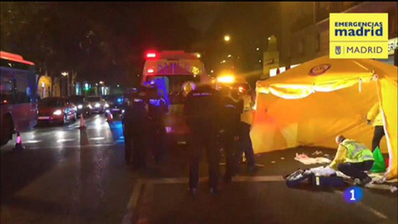 Un coche sin conductor atropella a dos personas en Madrid, hiriendo a una de gravedad