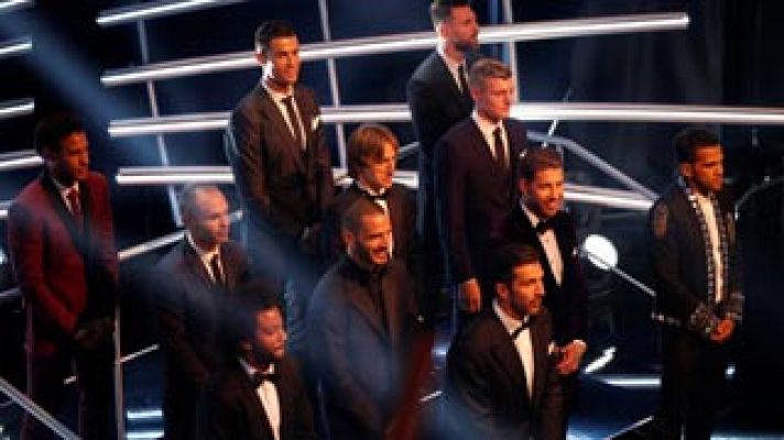 Siete jugadores de la Liga española en el once ideal de la FIFA de 2017