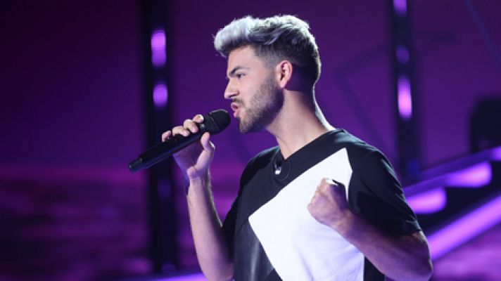 Agoney canta 'Purple rain' en la gala 0 de Operación Triunfo