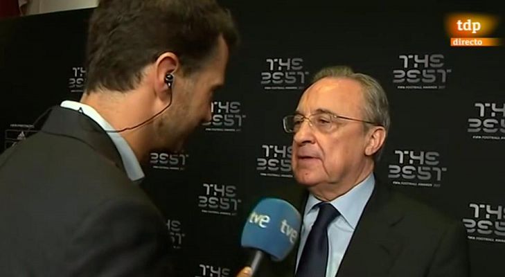 Florentino: "Cristiano simplemente es el mejor"