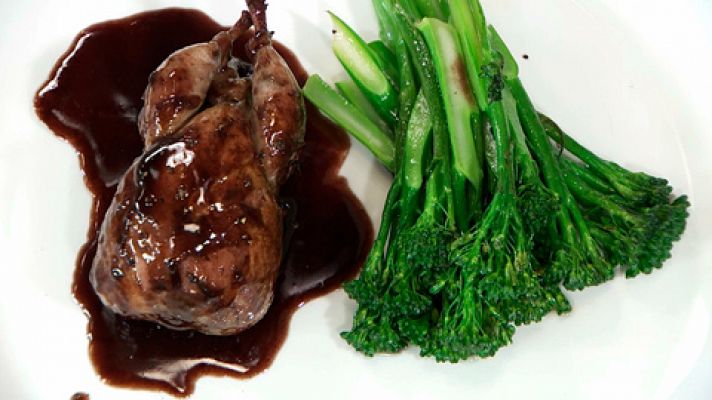 RTVE Cocina - Codornices al vino tinto