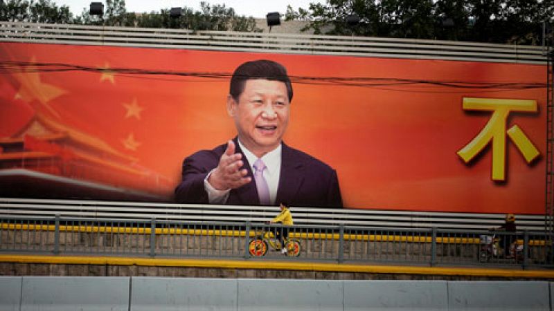 Xi Jinping clausura el XIX congreso del Partido Comunista Chino notablemente reforzado