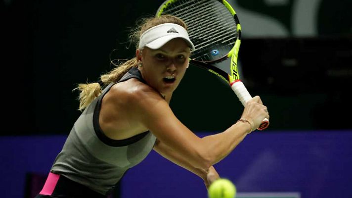 WTA Finales en Singapur (China): S. Halep - C. Wozniacki