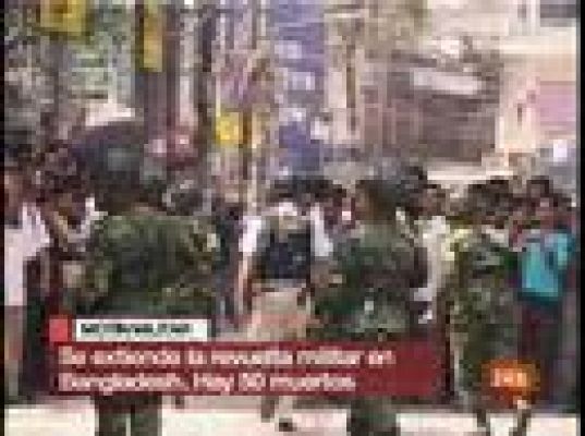  - Motín paramilitar en Bangladesh