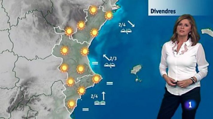 L'informatiu - Comunitat Valenciana - El tiempo en la Comunidad Valenciana - 26/10/17