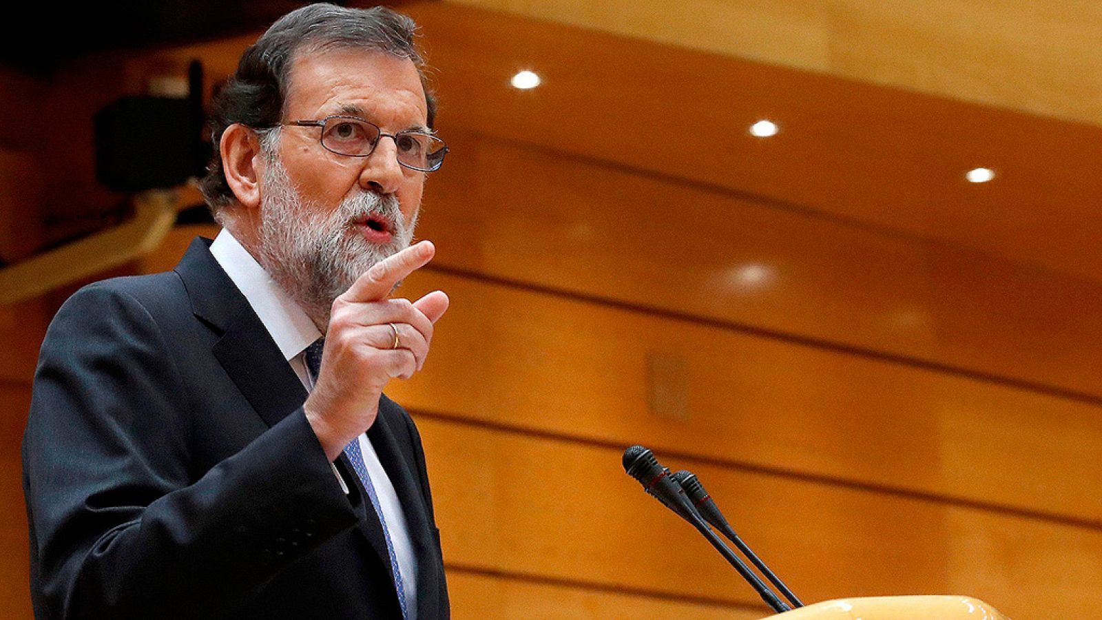 Rajoy culpa a Puigdemont: "Él, solo él, ha decidido que continúe el 155"