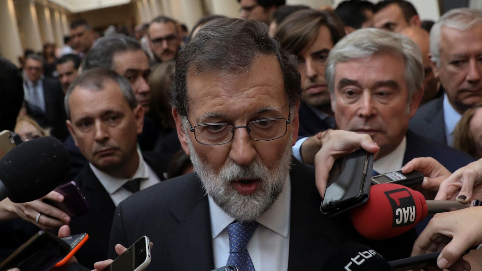Rajoy: "El Estado reaccionará y estará a la altura de las circunstancias"