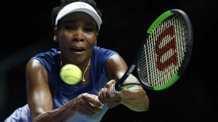 Tenis - WTA Finales en Singapur: 2ª Semifinal: V.Williams - C.García