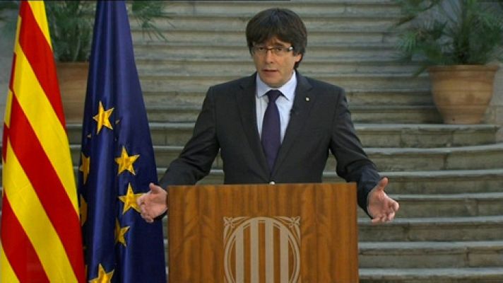 El expresidente catalán Carles Puigdemont no se da por cesado