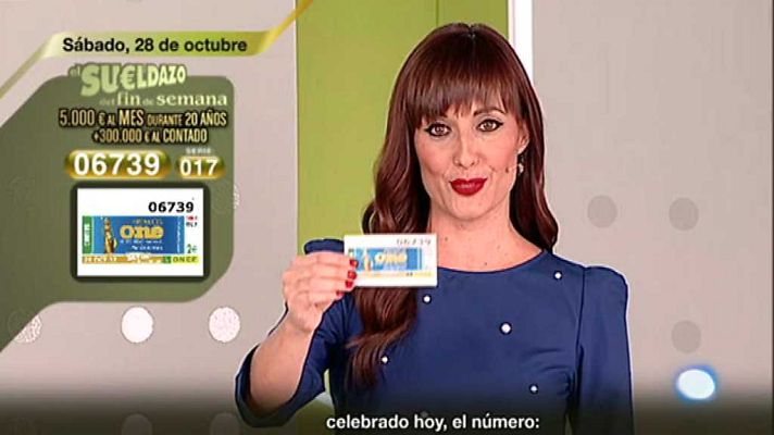 Sorteos ONCE - Sorteo ONCE - 28/10/17