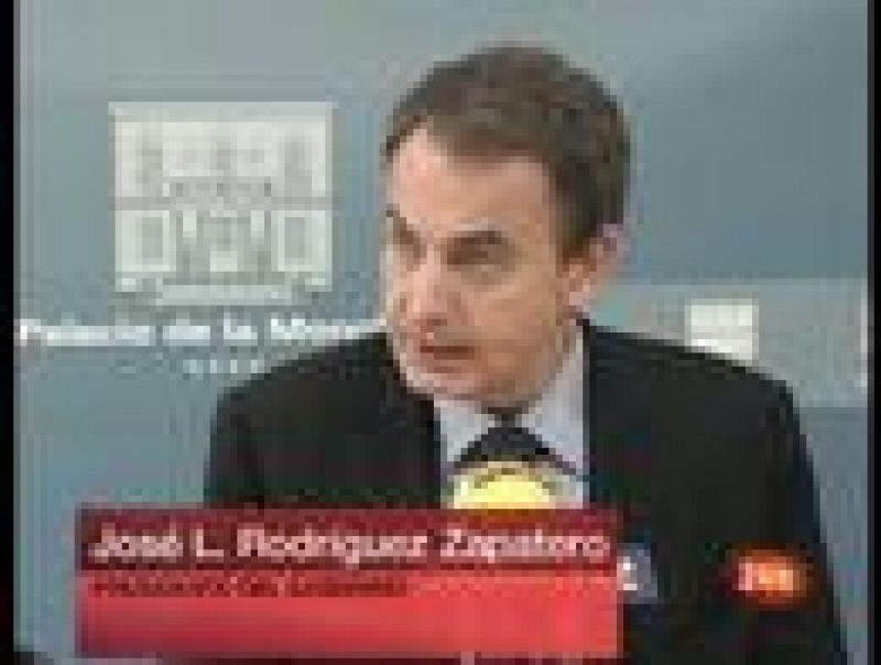  Zapatero califica de inaceptable la intimidación a Garzón