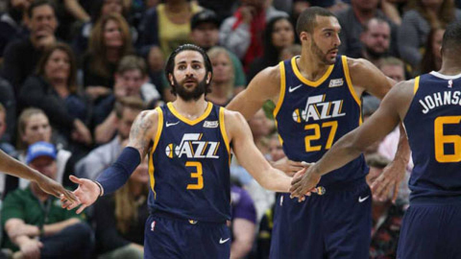 Baloncesto en RTVE: Ricky Rubio lidera a los Jazz ante Lakers; Marc Gasol y Abrines cumplen | RTVE Play