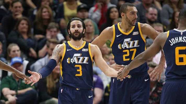 Baloncesto en RTVE - Ricky Rubio lidera a los Jazz ante Lakers; Marc Gasol y Abrines cumplen