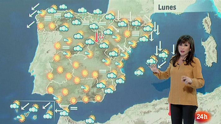 El tiempo - Bajada general de las temperaturas diurnas