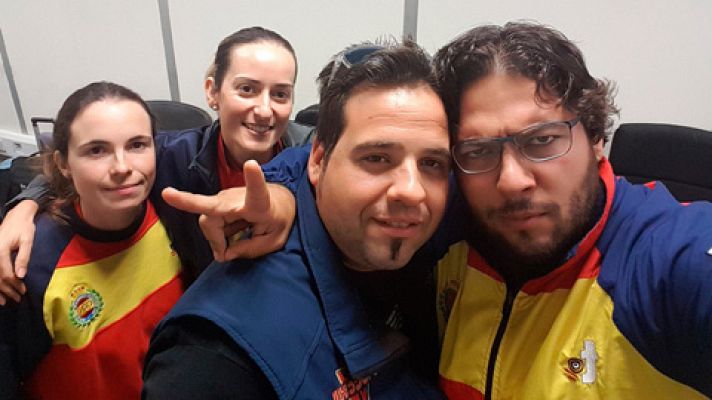 El equipo español de tiro, retenido en Dubai