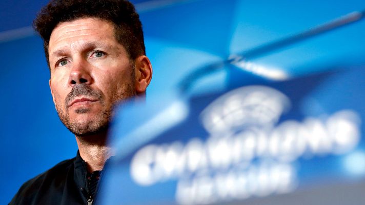 Telediario 1 - Simeone: "Estos momentos son fantásticos para ver la rebeldía de este grupo"