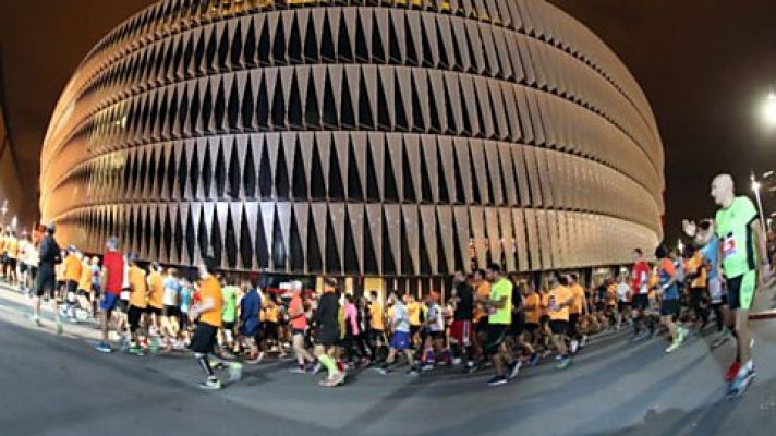 Bilbao Night Maratón 2017