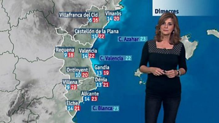 L'informatiu - Comunitat Valenciana - El tiempo en la Comunidad Valenciana - 31/10/17