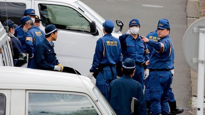 Telediario 1 - La Policía de Japón halla nueve cadáveres descuartizados al sur de Tokio