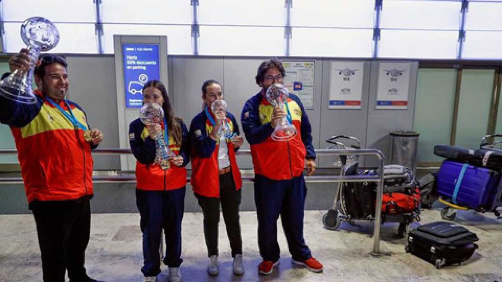 El equipo español de tiro regresa de Dubai con la intención de "tomar medidas"