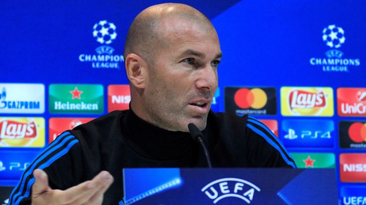 Telediario 1 - Zidane: "Me gusta cuando las cosas se ponen difíciles"