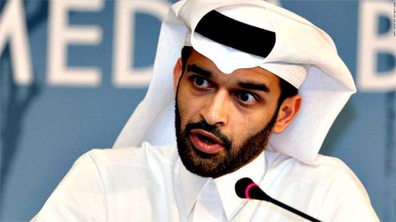 Hassan Al Thawadi, presidente del comite organizador de la cita, defiende con pasión el éxito del mundial de Catar. Será el primero en un país musulmán, en Oriente Medio y se disputará entre noviembre y diciembre.