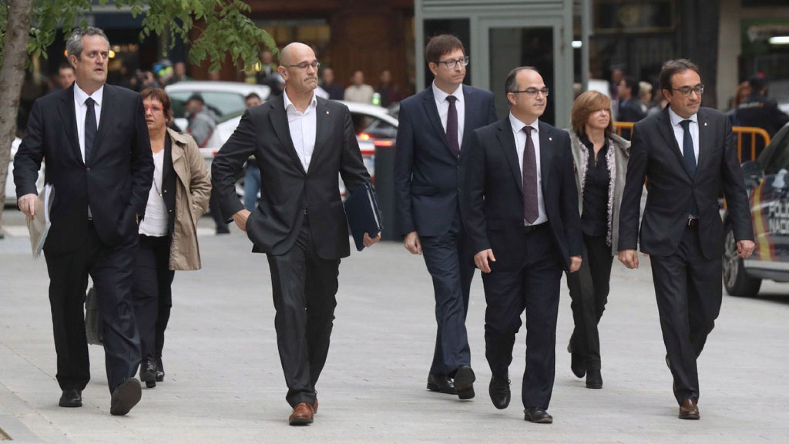 Los partidos critican la ausencia de Puigdemont en la Audiencia Nacional