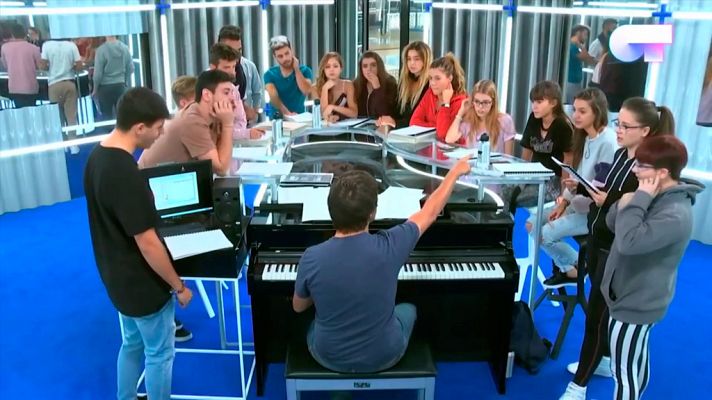 OT 2017 - Los concursantes ensayan 'Te quiero'