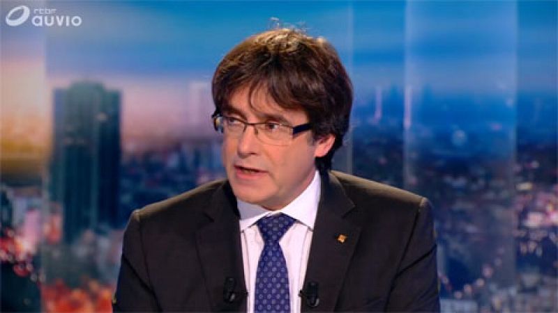 Puigdemont: "Estoy dispuesto a ser candidato"