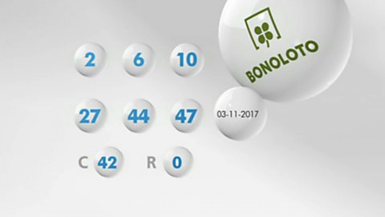 Loterías: Bonoloto + EuroMillones - 03/11/17 | RTVE Play