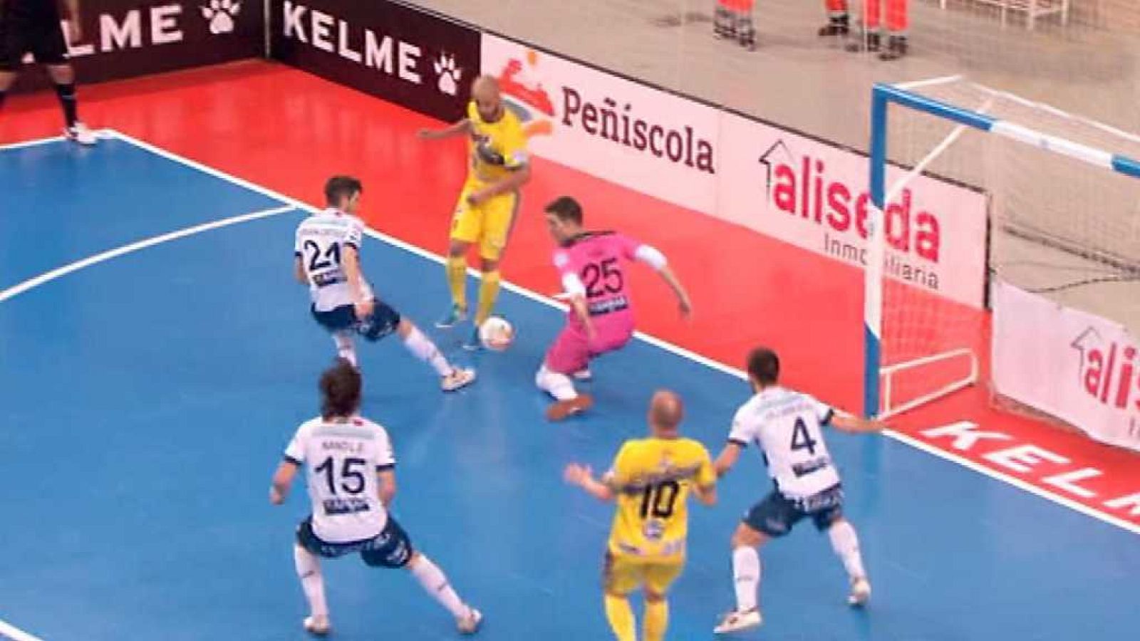 Fútbol Sala - Liga Nacional. 9ª jornada: Ríos Renovables Zaragoza - Peñíscola Rehabmedic - ver ahora