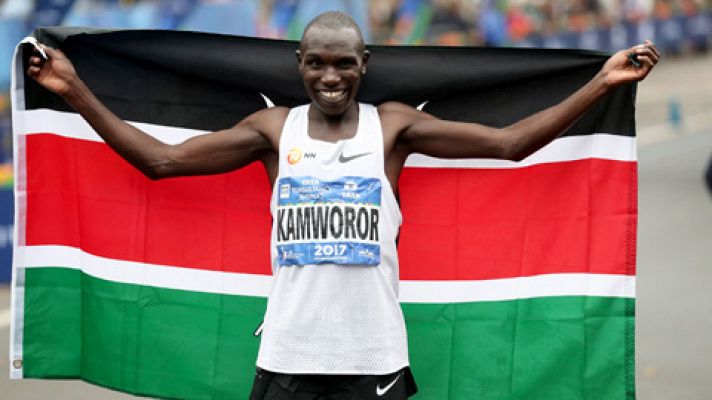 Atletismo - Geoffrey Kamworor gana el maratón de Nueva York