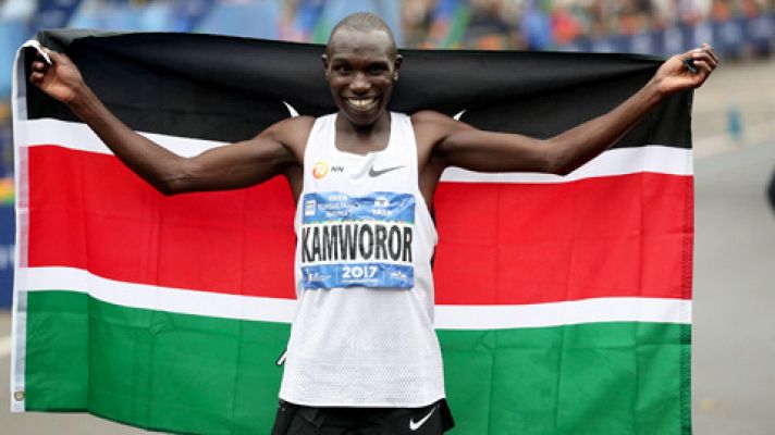 Geoffrey Kamworor gana el maratón de Nueva York