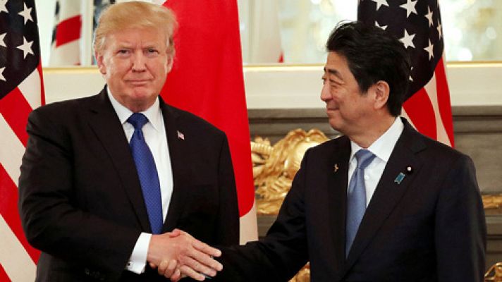 Visita de Trump a Japón