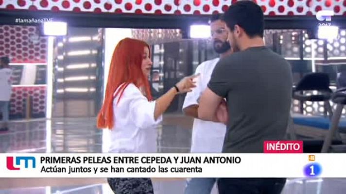 Cepeda y Juan Antonio discuten tras el segundo pase de micro