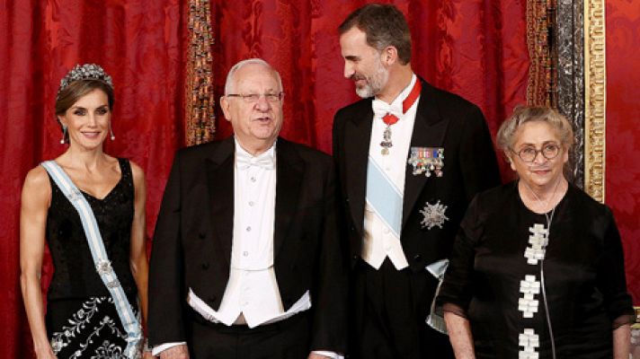 Informativo 24h - El rey resalta el lazo histórico de "la España democrática y diversa" con Israel