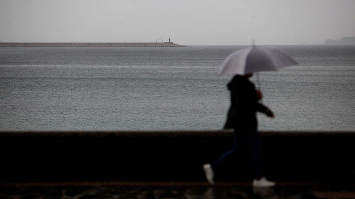 Telediario 1 - El frío se ha instalado y nevará en las cotas más bajas