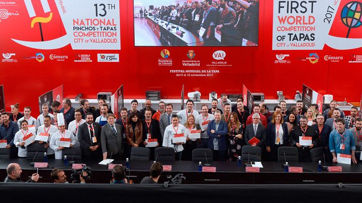 Telediario 1 - Valladolid se convierte estos días en la capital internacional de la tapa