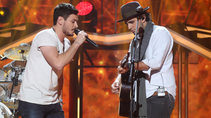 OT 2017 - Morat y Cepeda cantan 'Yo contigo, tú conmigo' en la gala 2