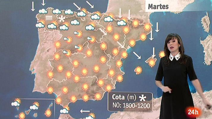 El tiempo - Lluvias en el norte de Galicia, Cantábrico y Canarias