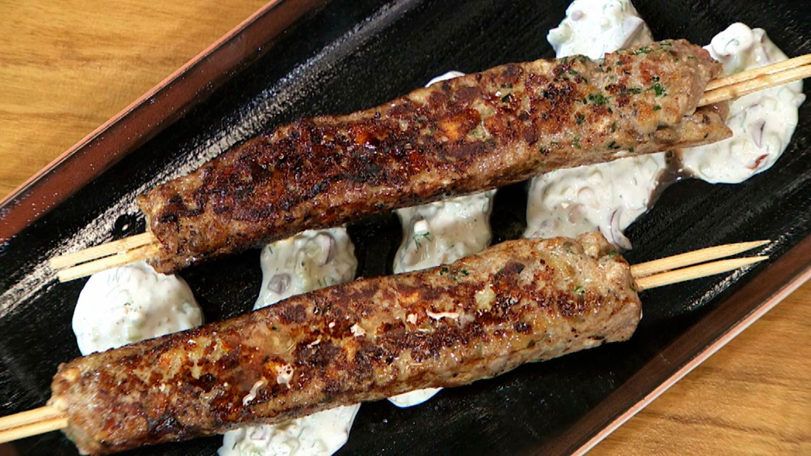 Torres en la cocina - Brochetas de cordero