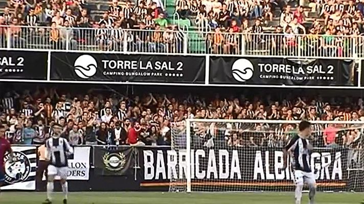 Telediario 1 - El Castellón, un Tercera con una afición de Primera