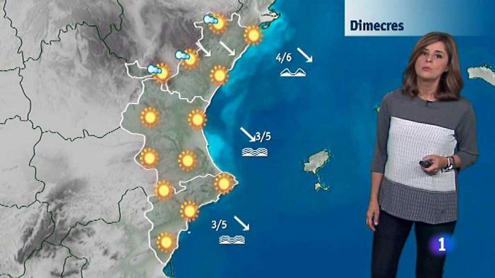 L'informatiu - Comunitat Valenciana - El tiempo en la Comunidad Valenciana - 07/11/17