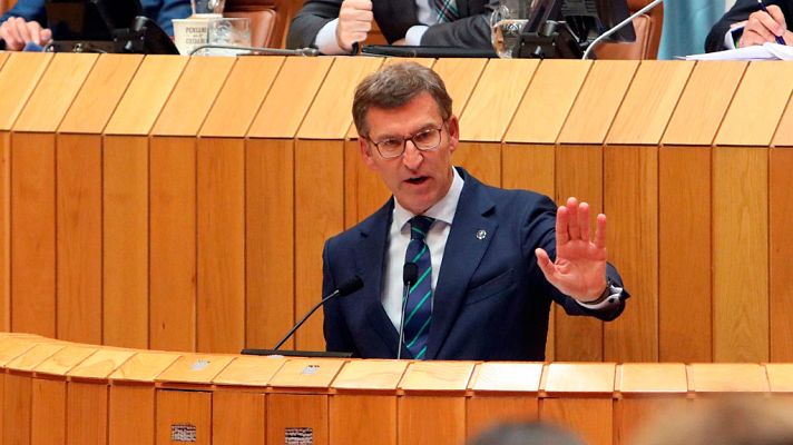 Telediario 1 - La Xunta propone una red de videovigilancia para prevenir incendios forestales