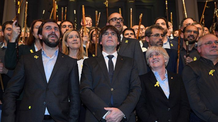 Puigdemont carga en Bruselas contra la UE