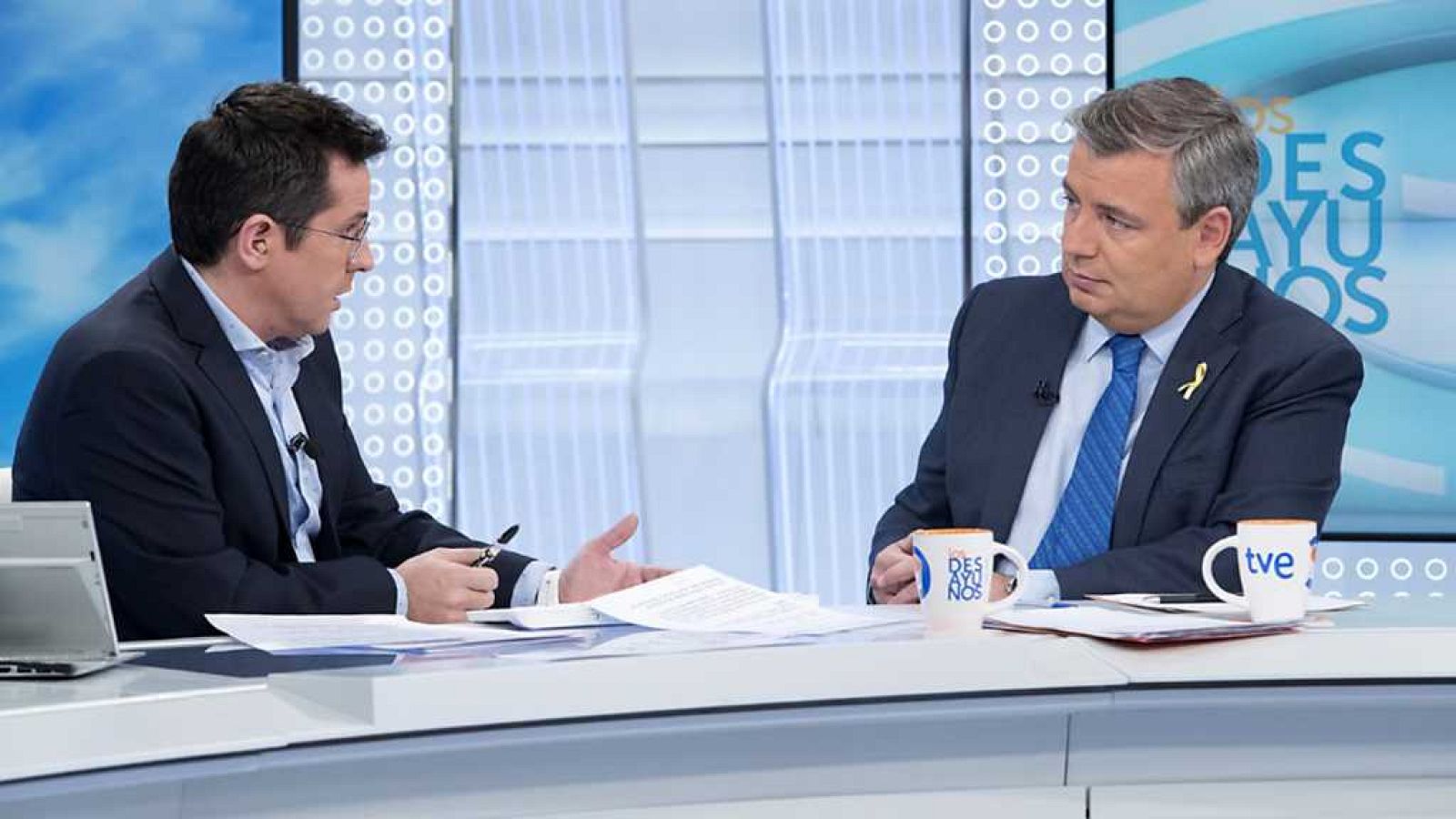 Los desayunos de TVE - Jordi Xuclà, coordinador de diputados y senadores del PDeCAT - ver ahora